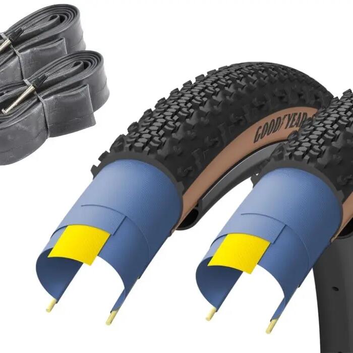 Folding tyre GOOD YEAR Connector TC SET 700 x 35C 120TPI + tube FV