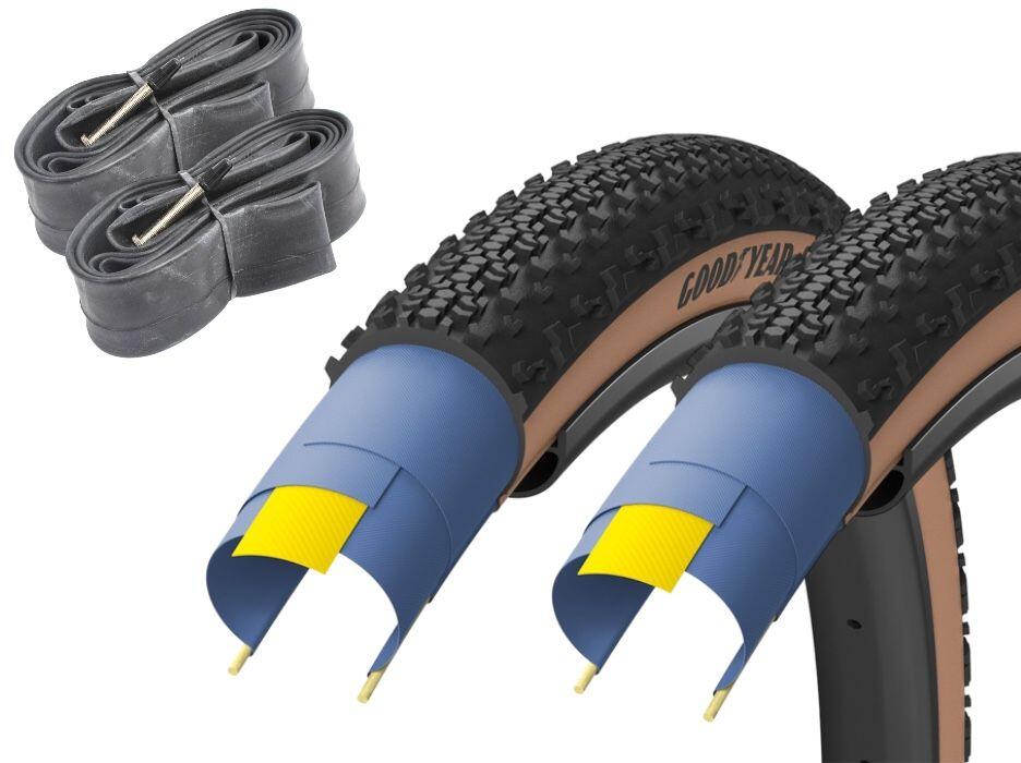 Pneu dobrável GOOD YEAR Connector TC SET 700 x 35C 120TPI + câmara FV 1/1