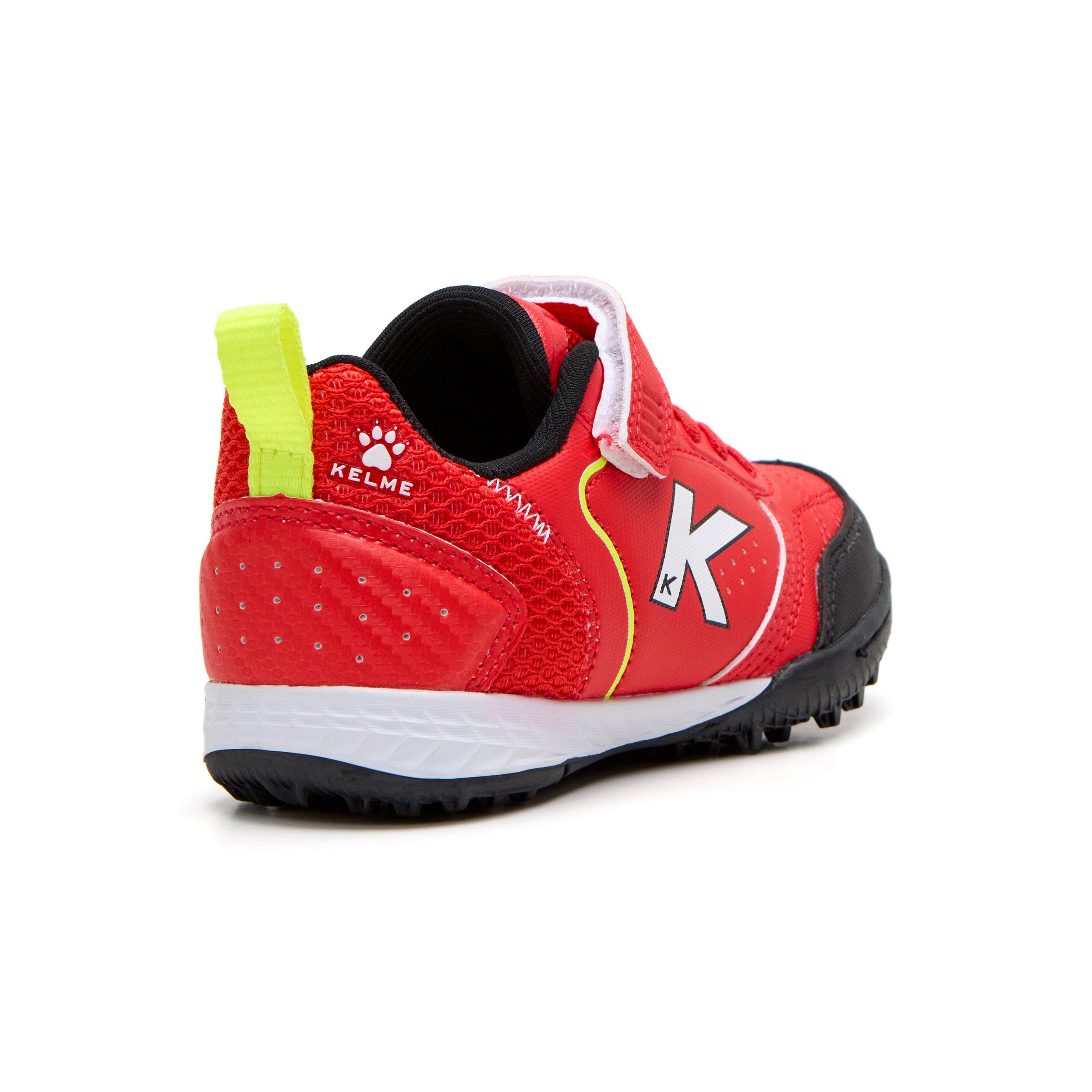 Kelme Zapatillas De Niño Goleiro Turf Elastic Rojo Unisex 3/4