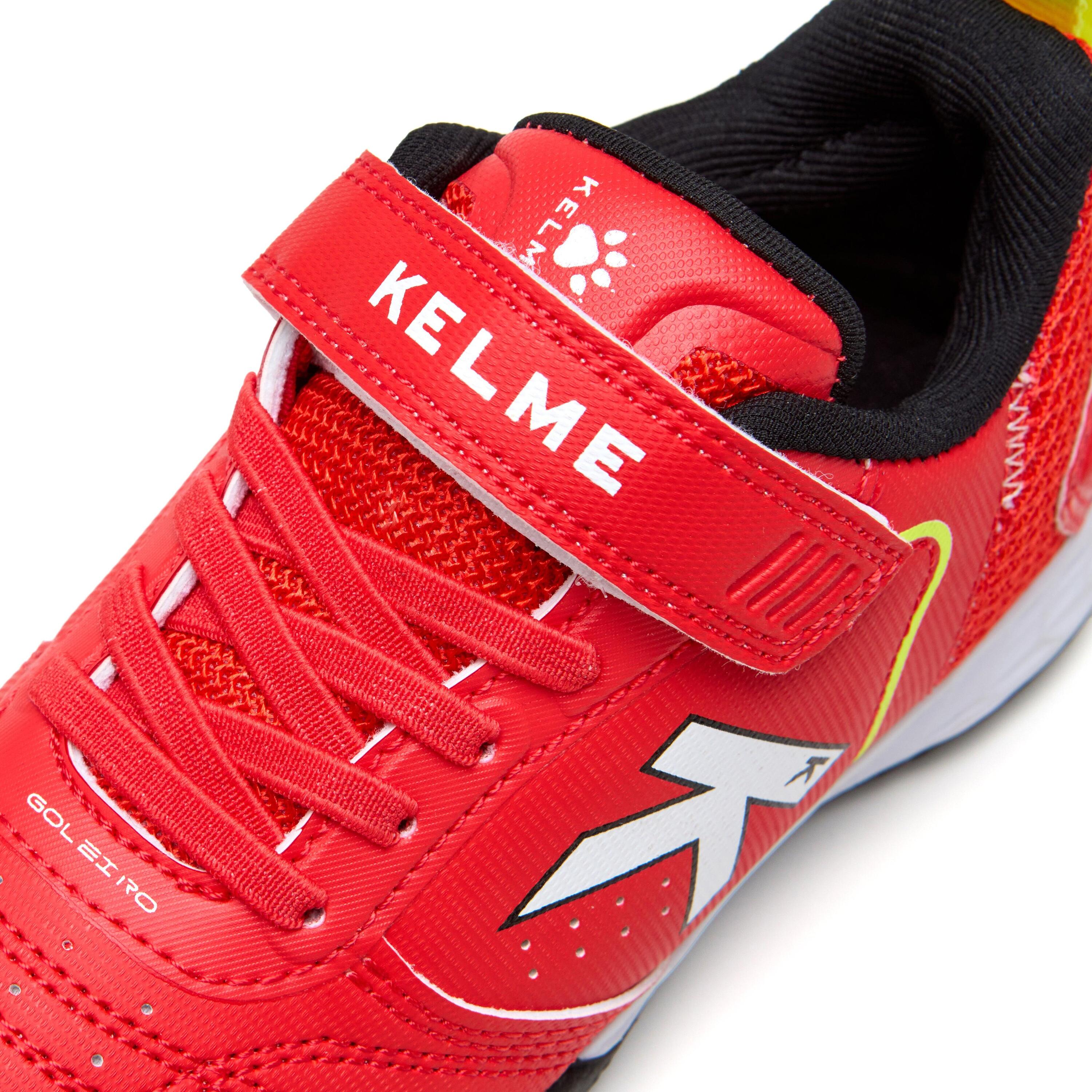 Kelme Zapatillas De Niño Goleiro Turf Elastic Rojo Unisex 4/4