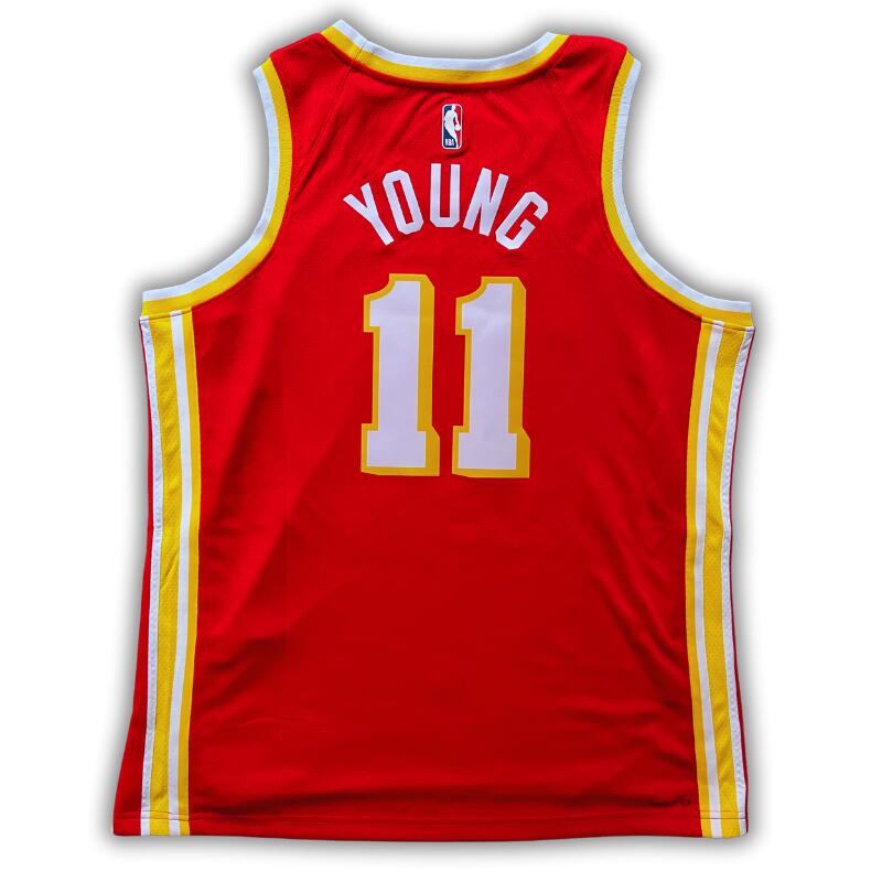 Segunda vida - Camisola NBA Atlanta Hawks 2020/2023 Away Young - Como novo 2/2