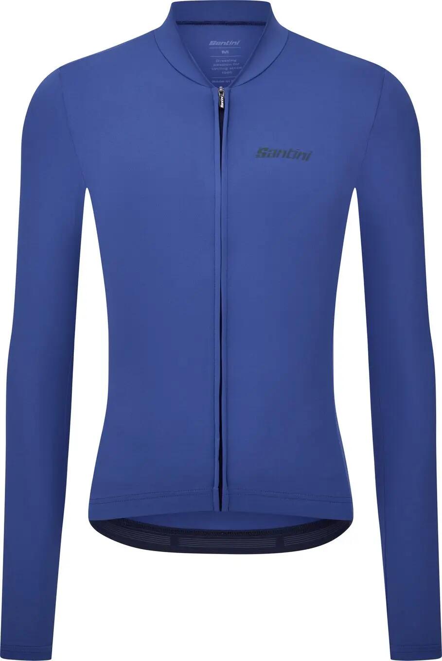 Santini Sensation Langarmtrikot, blau, Unisex 1/3