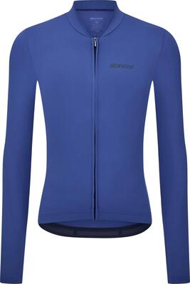 Santini sensation uniseks shirt met lange mouwen, blauw