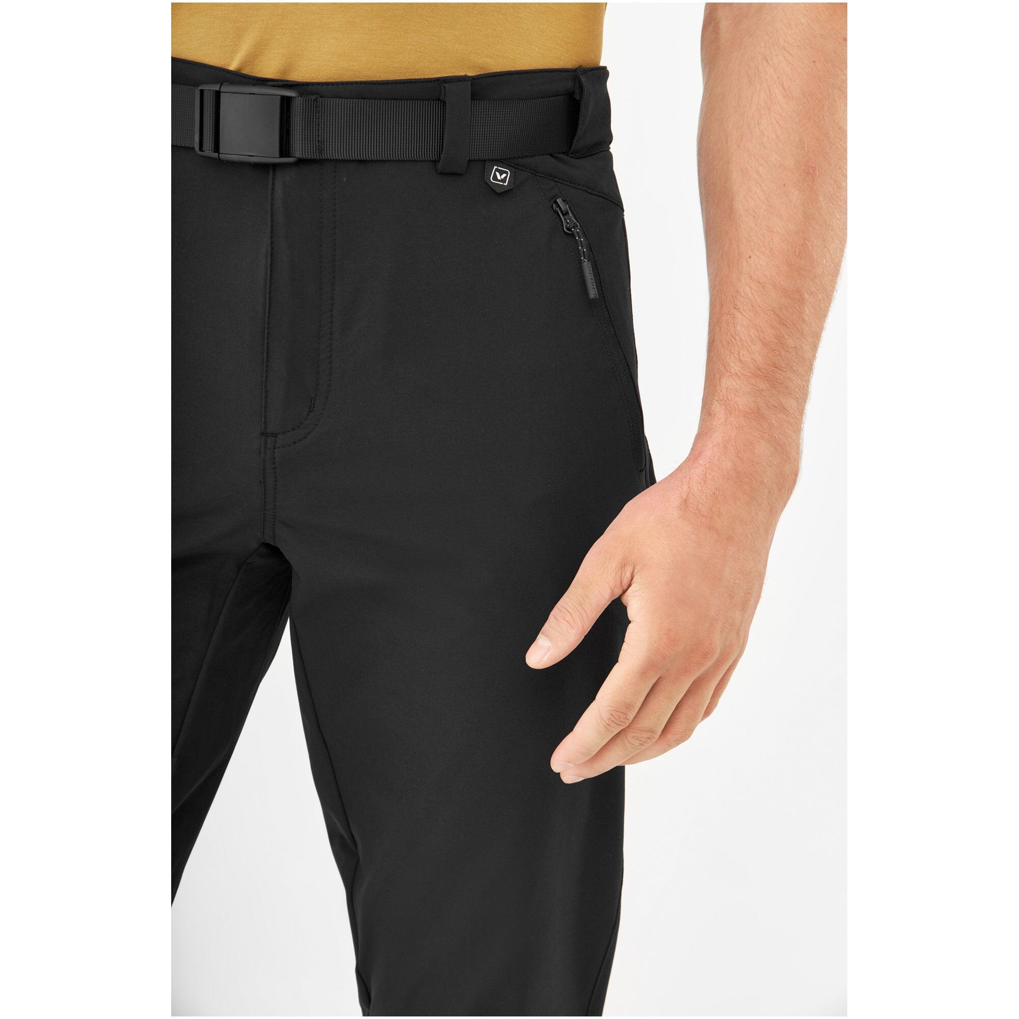 Pantaloni da trekking da uomo Viking Expander neri taglia M 6/7