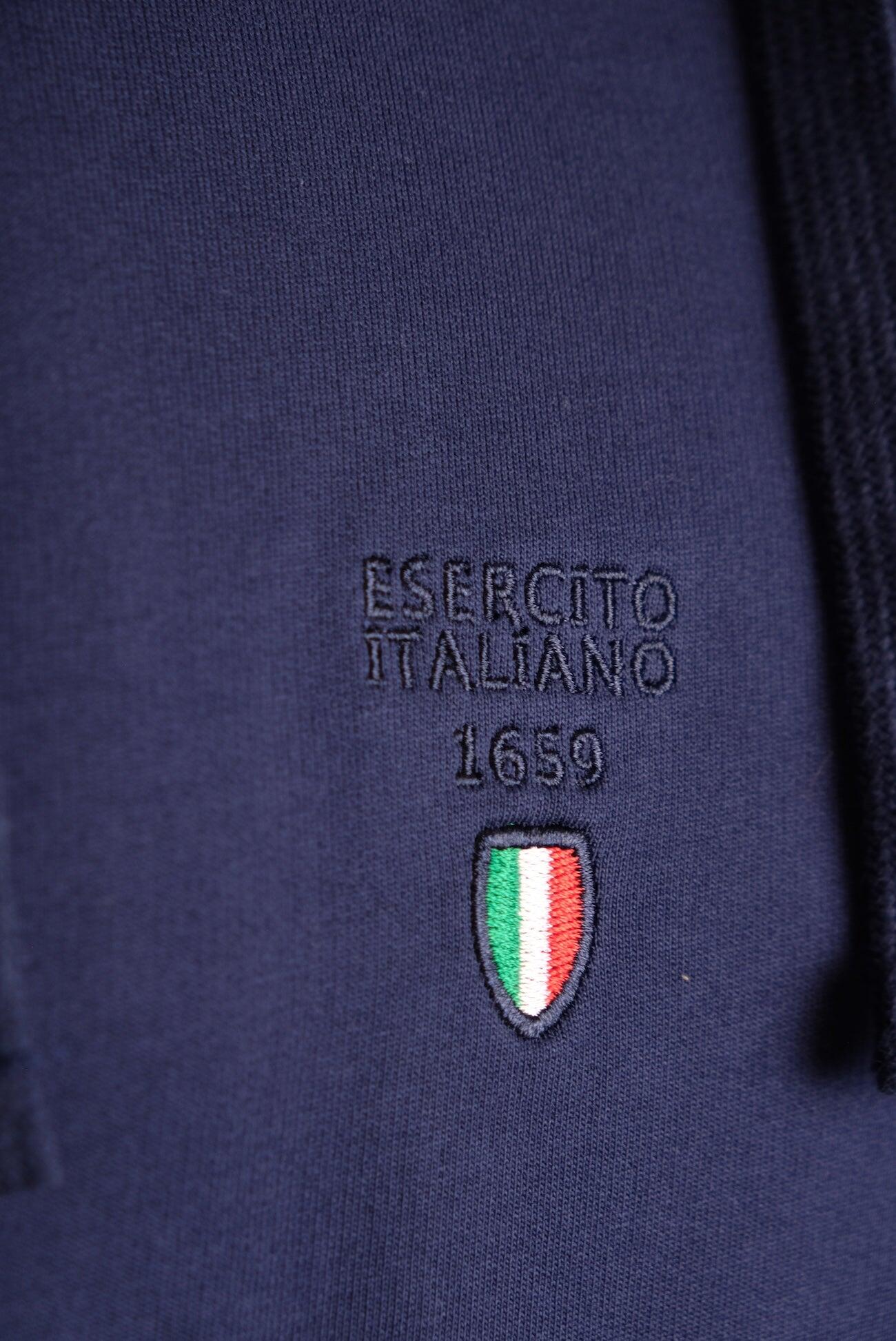 Felpa Esercito con cappuccio uomo 3/4
