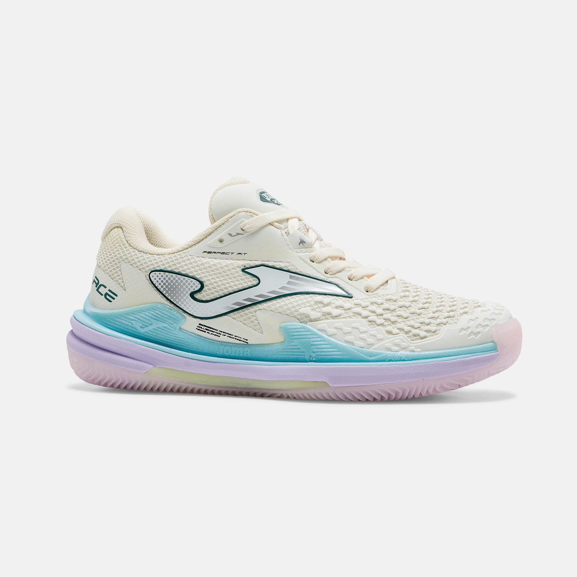 Joma Sapatilhas Ténis T.ace Lady 26 Mulher Bege da Decathlon