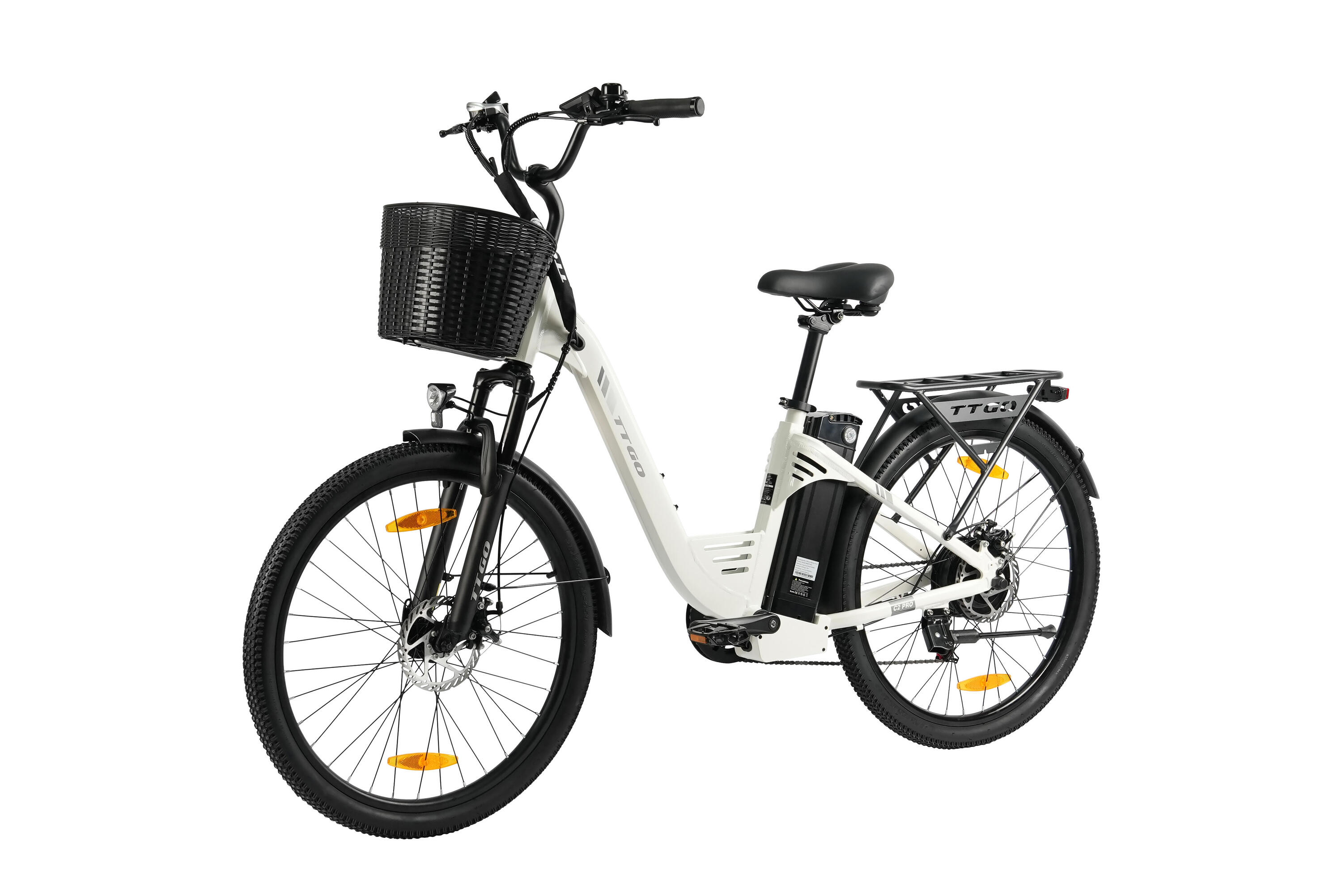 C2Pro Vélo électrique 26" 36V 250W 120km Shimano 7 vitesses 3/6