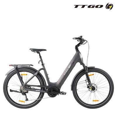 Z5 e-fiets 27.5" laag frame, accu 130km, hydr. remmen, shimano 9-speed