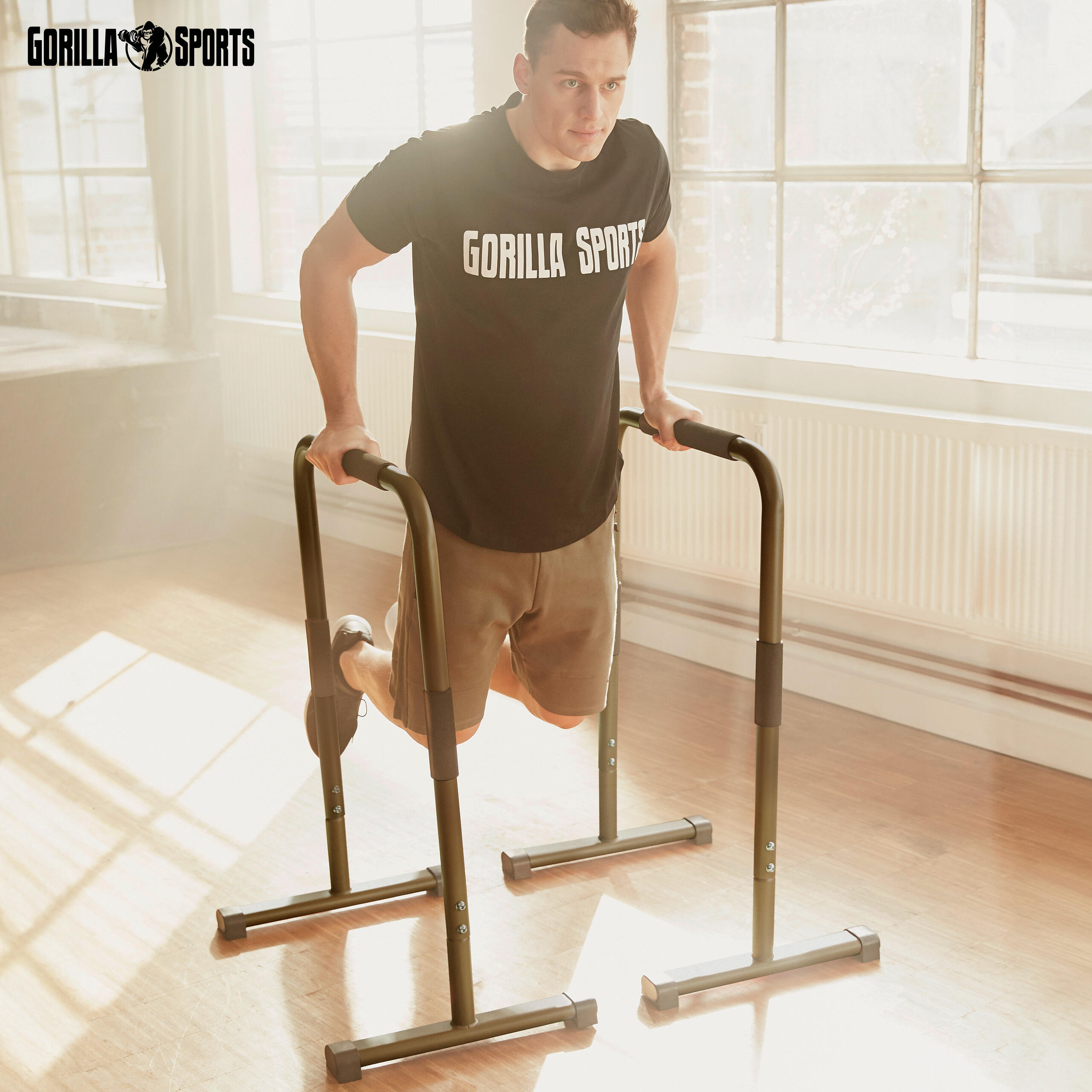BARRES PARALLÈLES | BARRES A DIPS ET CROSS TRAINING | 94CM | COLORIS AU CHOIX 7/7