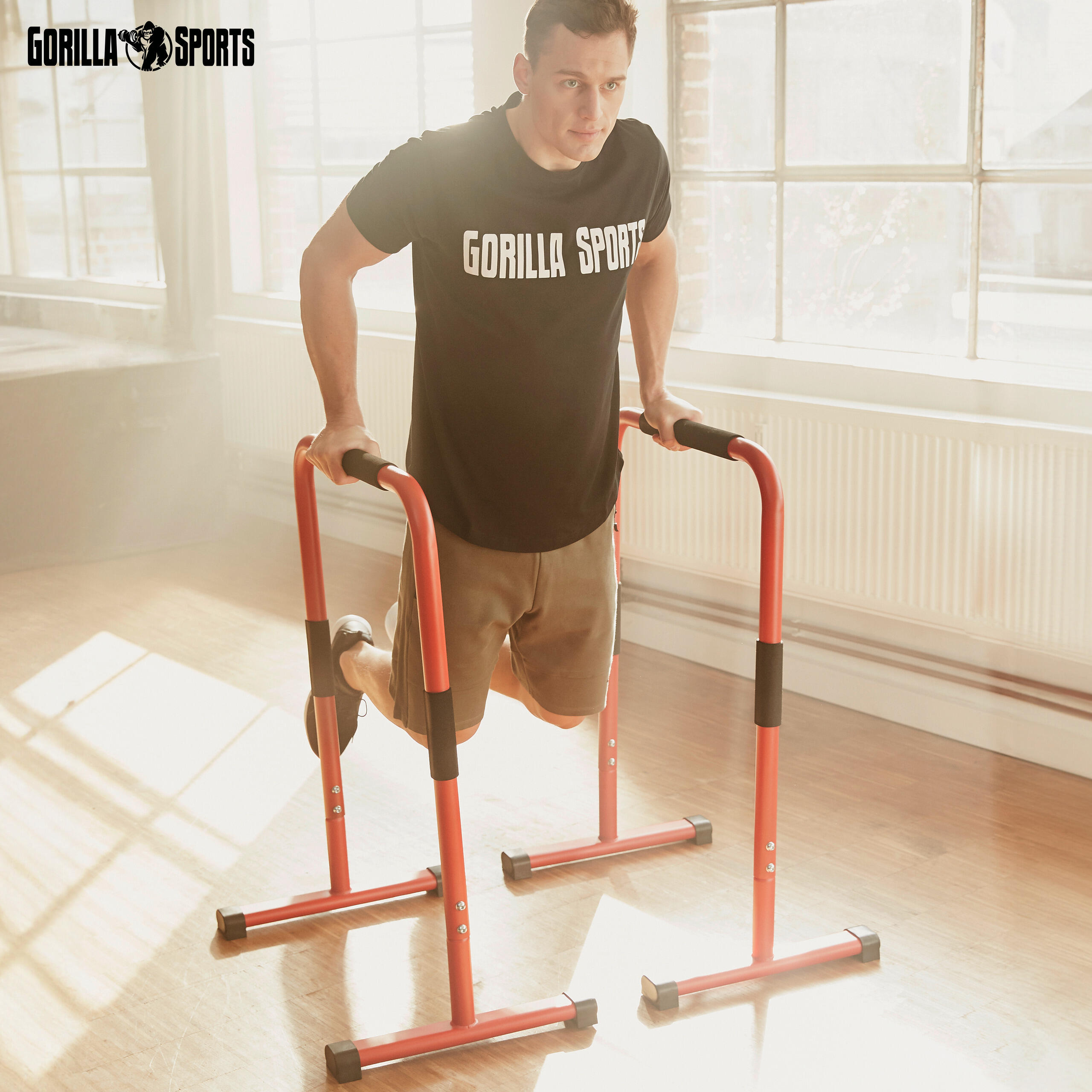 BARRES PARALLÈLES | BARRES A DIPS ET CROSS TRAINING | 94CM | COLORIS AU CHOIX 7/7