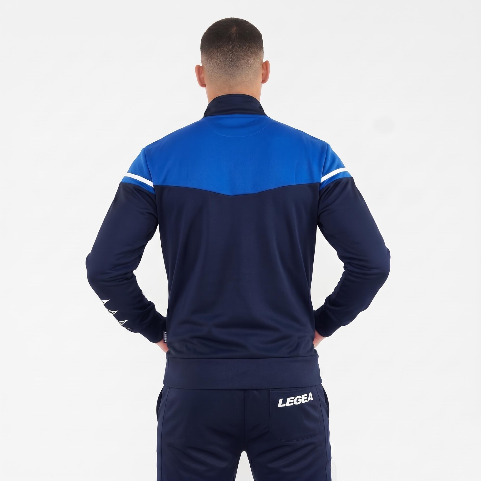 Dres sportowy LEGEA Sender męski niebieski