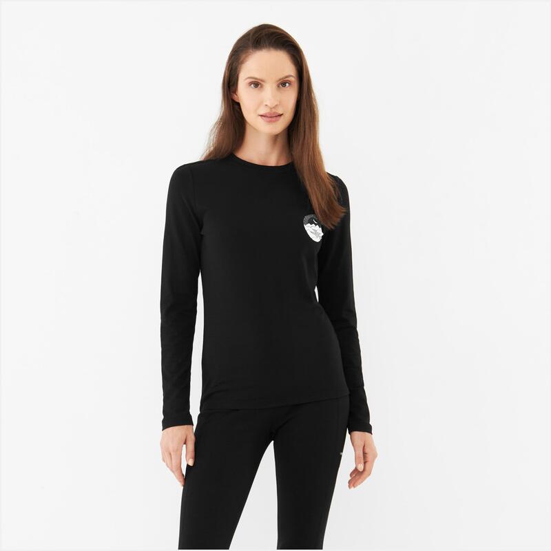 bluza cu mânecă lungă pentru femei VIKING Escalante Bamboo