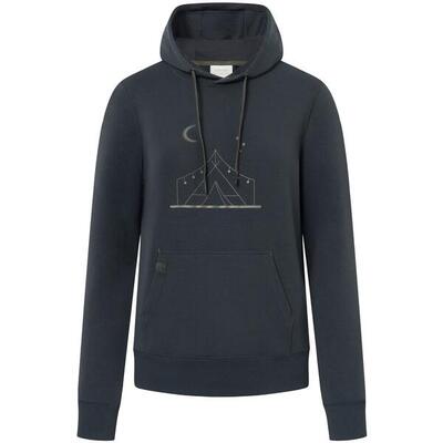 Felpa con cappuccio donna Viking Panaka Women blu navy L