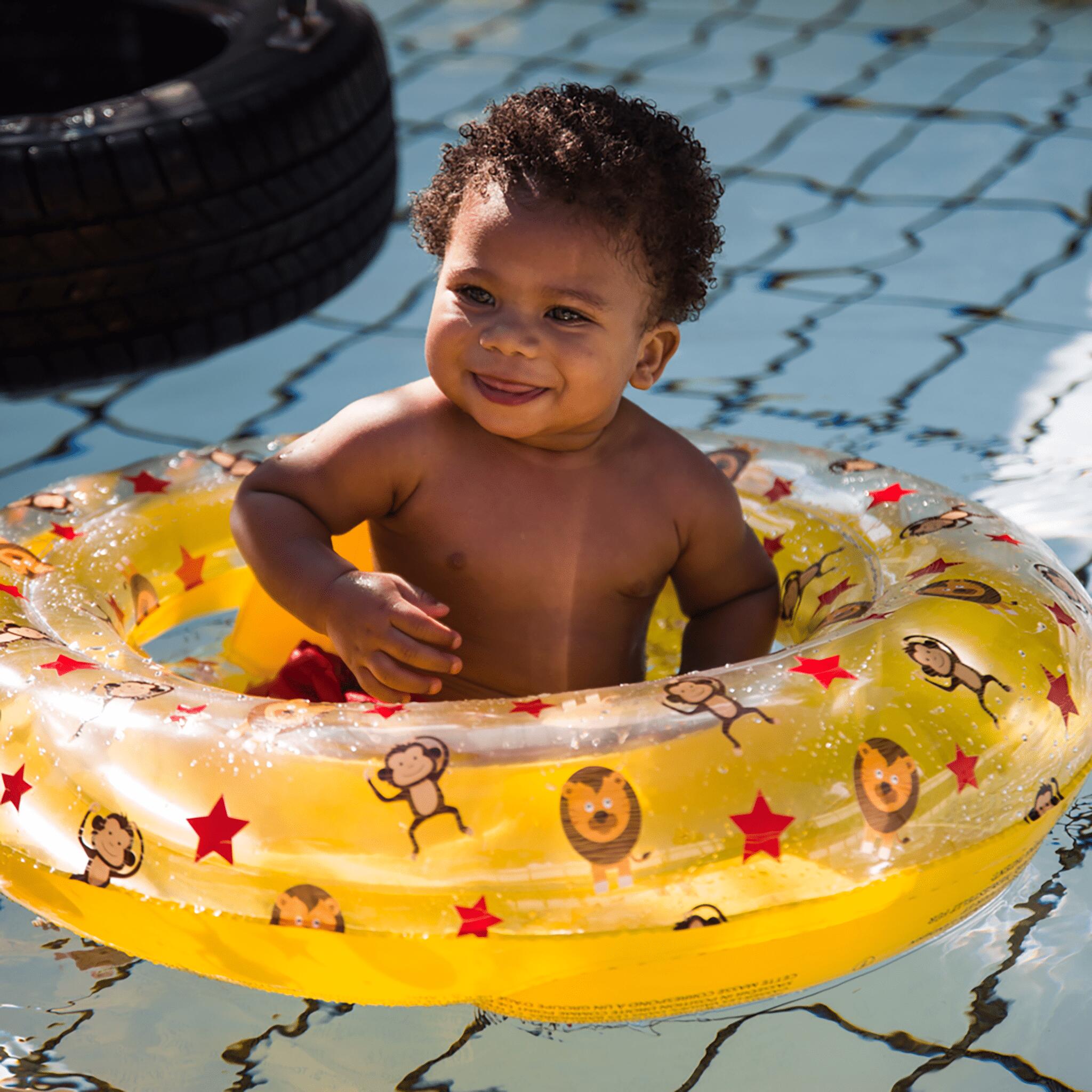 Baby Float - Geel - Circus - 0/1 Jaar 5/7
