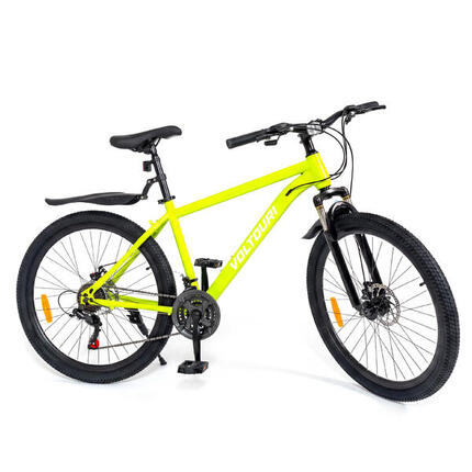 VTT - VOLTOURI BK08 - 26 pouces, suspension, freins à disque, 21 vitesses