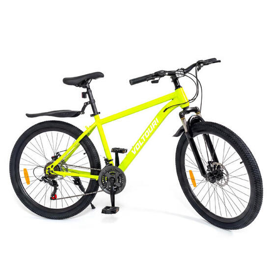 VTT - VOLTOURI BK08 - 26 pouces, suspension, freins à disque, 21 vitesses