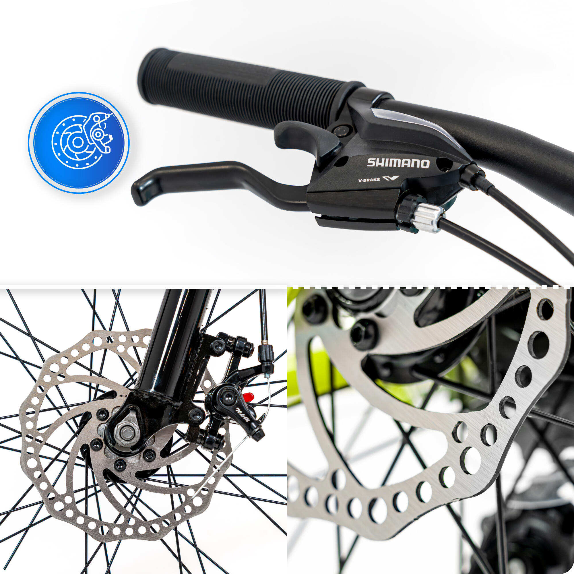 Mountainbike - VOLTOURI BK08 - 26 inch, vering, schijfremmen, 21 versnellingen 3/8