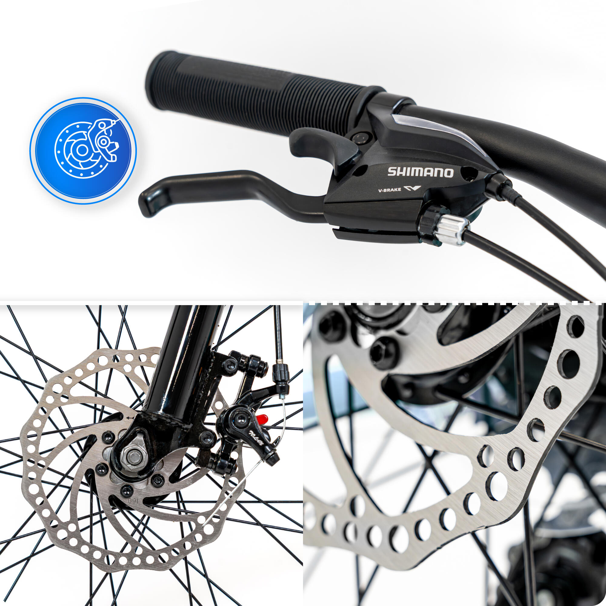 Mountainbike - VOLTOURI BK10 - 26 inch, vering, schijfremmen, 21 versnellingen 5/8