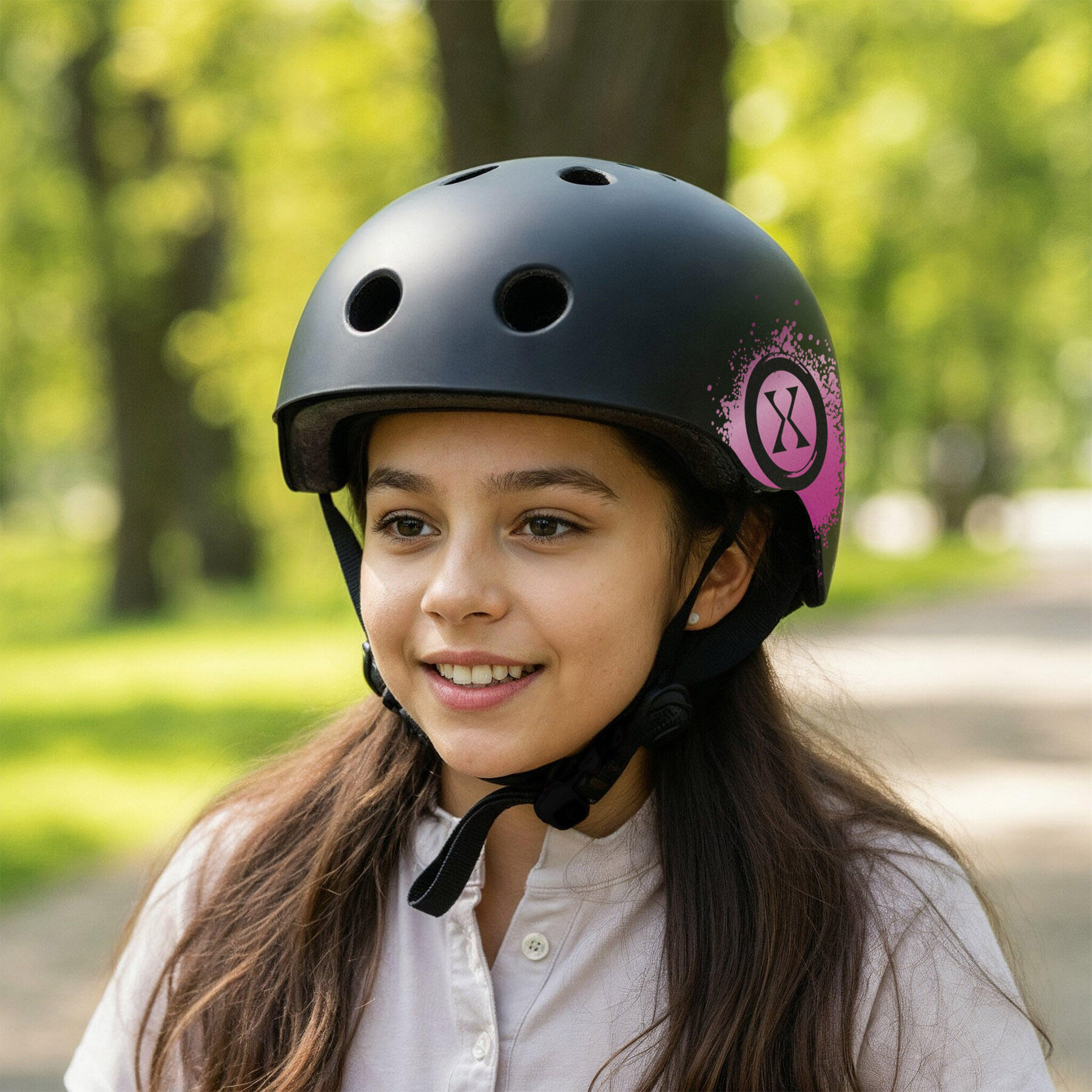 MTW001 FLY KASK RÓŻOWY L(58-61CM) NILS EXTREME 2/7
