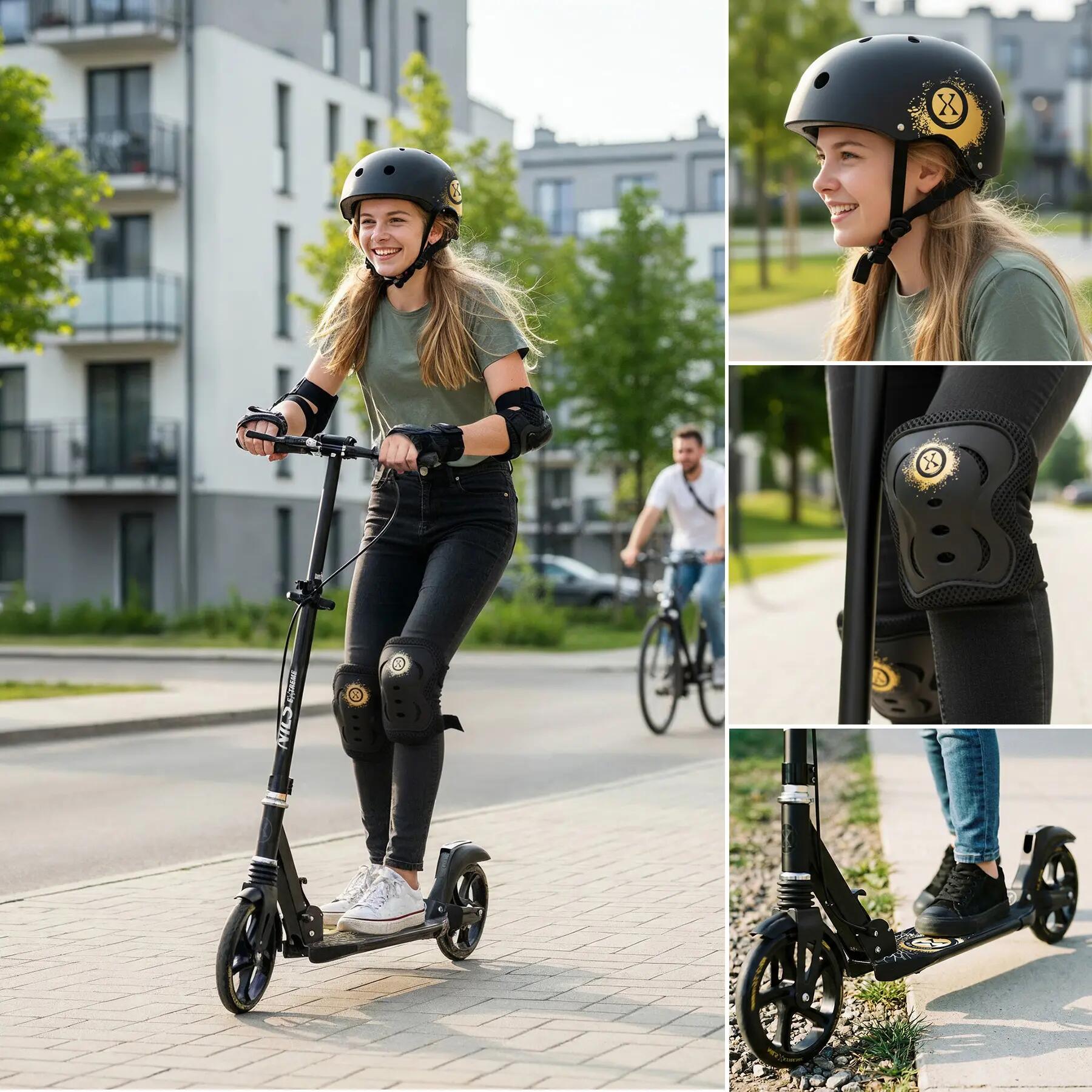 Skatehelm voor inline-skaters, steppers en scooters NILS EXTREME MTW001 FLY 11/11