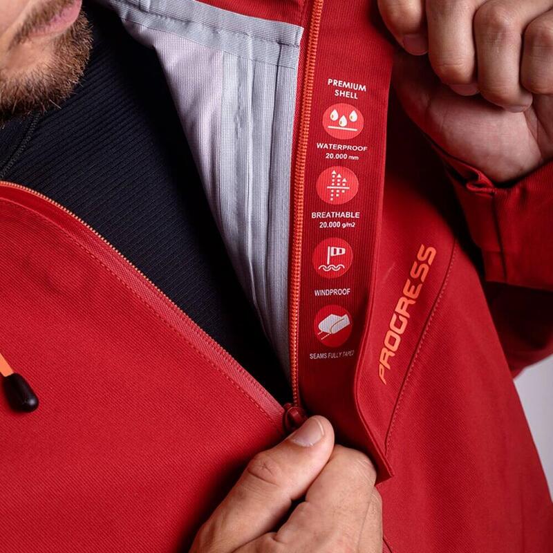 Pánská outdoorová laminátová bunda Progress Alpen Jkt