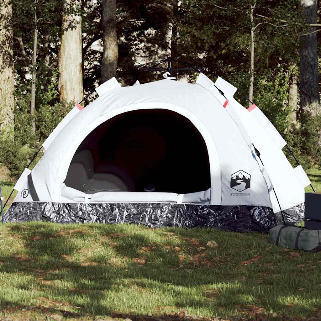 VidaXL 2-person quick-release blackout tent white