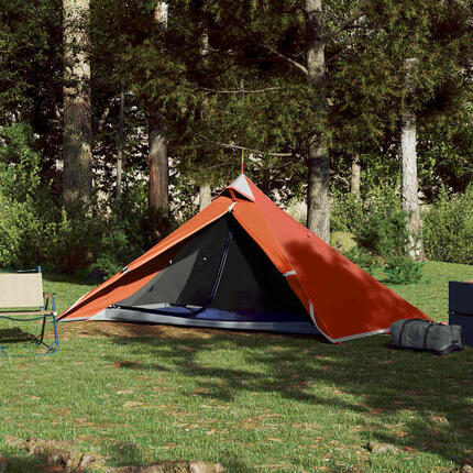 Tente tipi suspendue VidaXL 1 personne imperméable orange