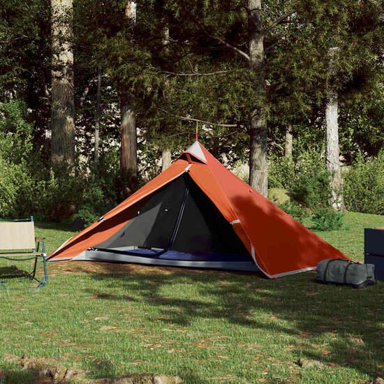 Tente tipi suspendue VidaXL 1 personne imperméable orange