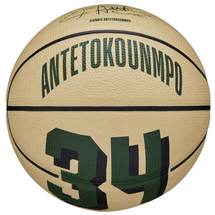 Mini piłka do koszykówki dla dzieci Wilson NBA Player Icon Giannis