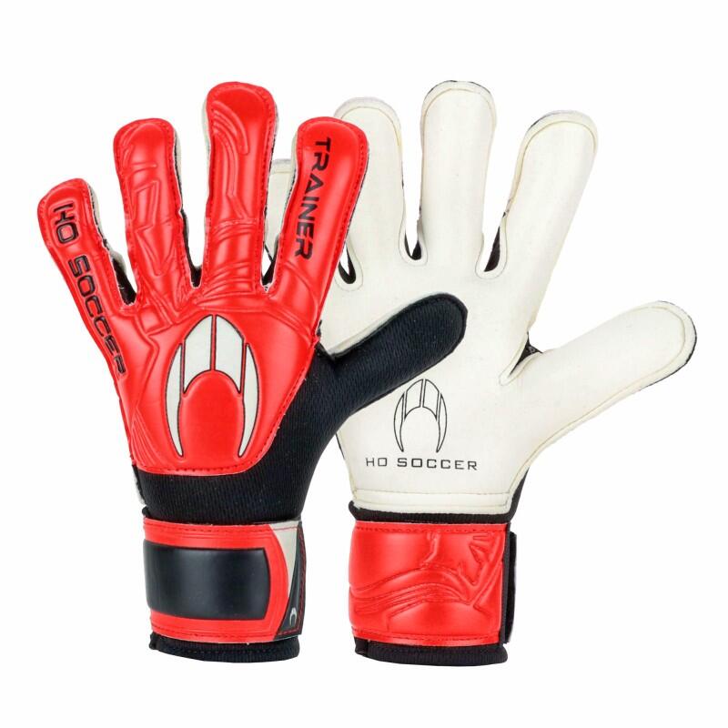 Guanti da portiere Ho Soccer per Bambino Trainer Pursuit Kontakt Rojo 1/7