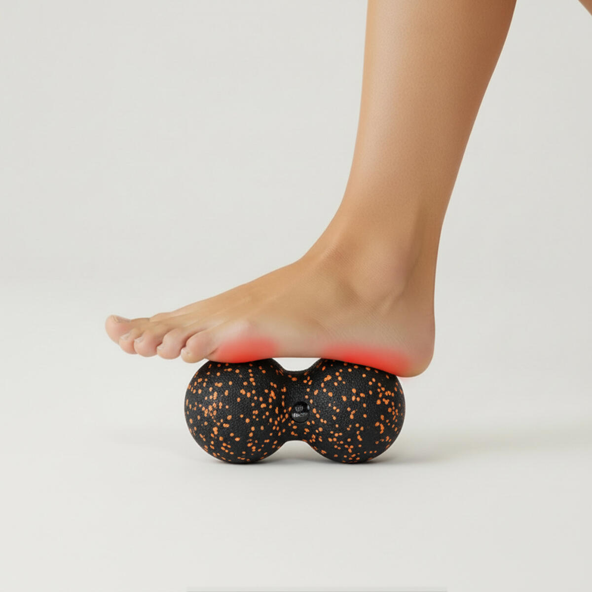 Piłka podwójna duoball w kartoniku 8cm Fit.Me 3/7