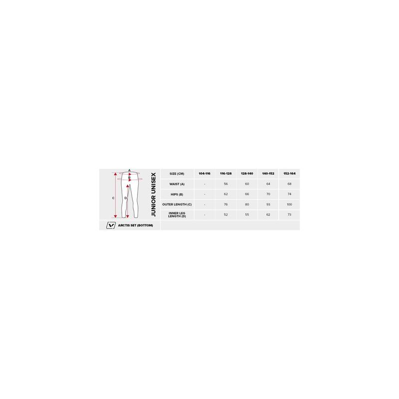 Set de lenjerie de corp termică pentru copii Viking Arctis Polartec
