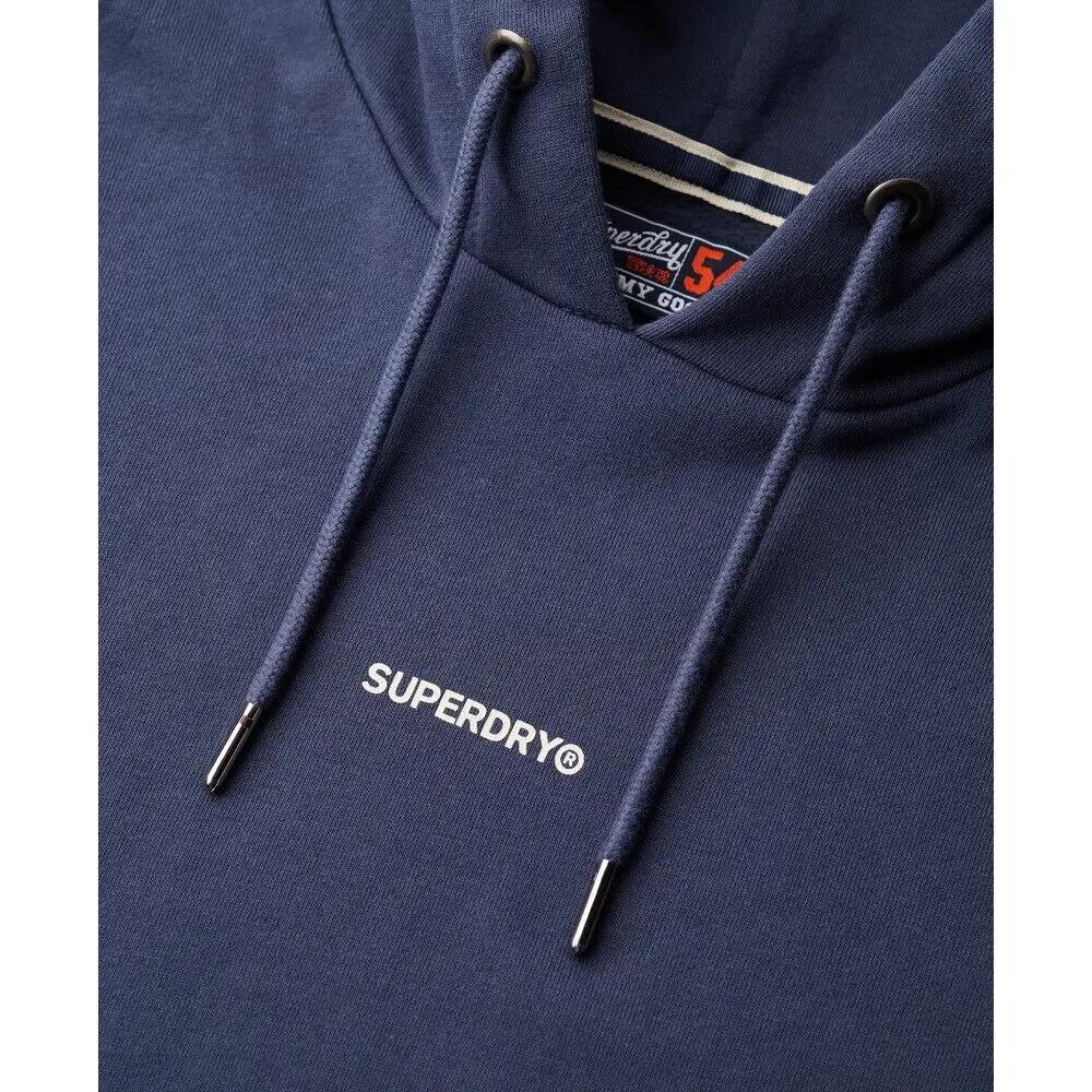 Sudadera con Capucha Lisa Superdry Marine para Mujer 4/5