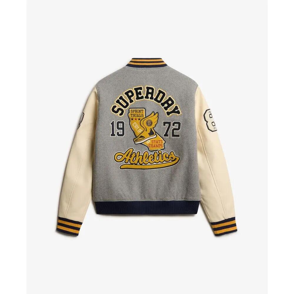 Bomber con toppe Superdry College 5/7