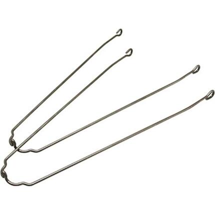 Paire de tringles garde boue inox P2R 700X35
