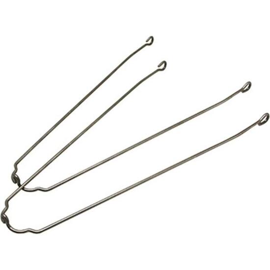 Paire de tringles garde boue inox P2R 700X35