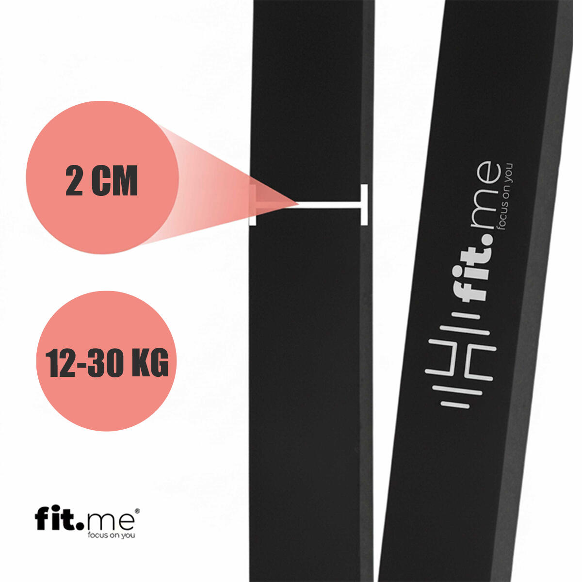 Guma oporowa do ćwiczeń Training Band Fit.me 3/7
