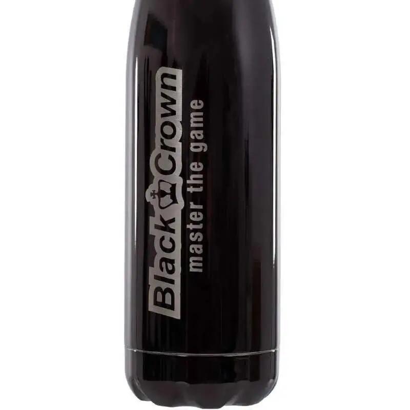 Black Crown Thermal Bottle Negro