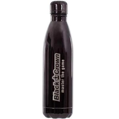 Borraccia Termica Black Crown 750 ml in Acciaio Inossidabile