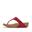 FITFLOP Lulu Lederen Teenslipper - Microwobbleboard-zool technologie  GEBRANDE