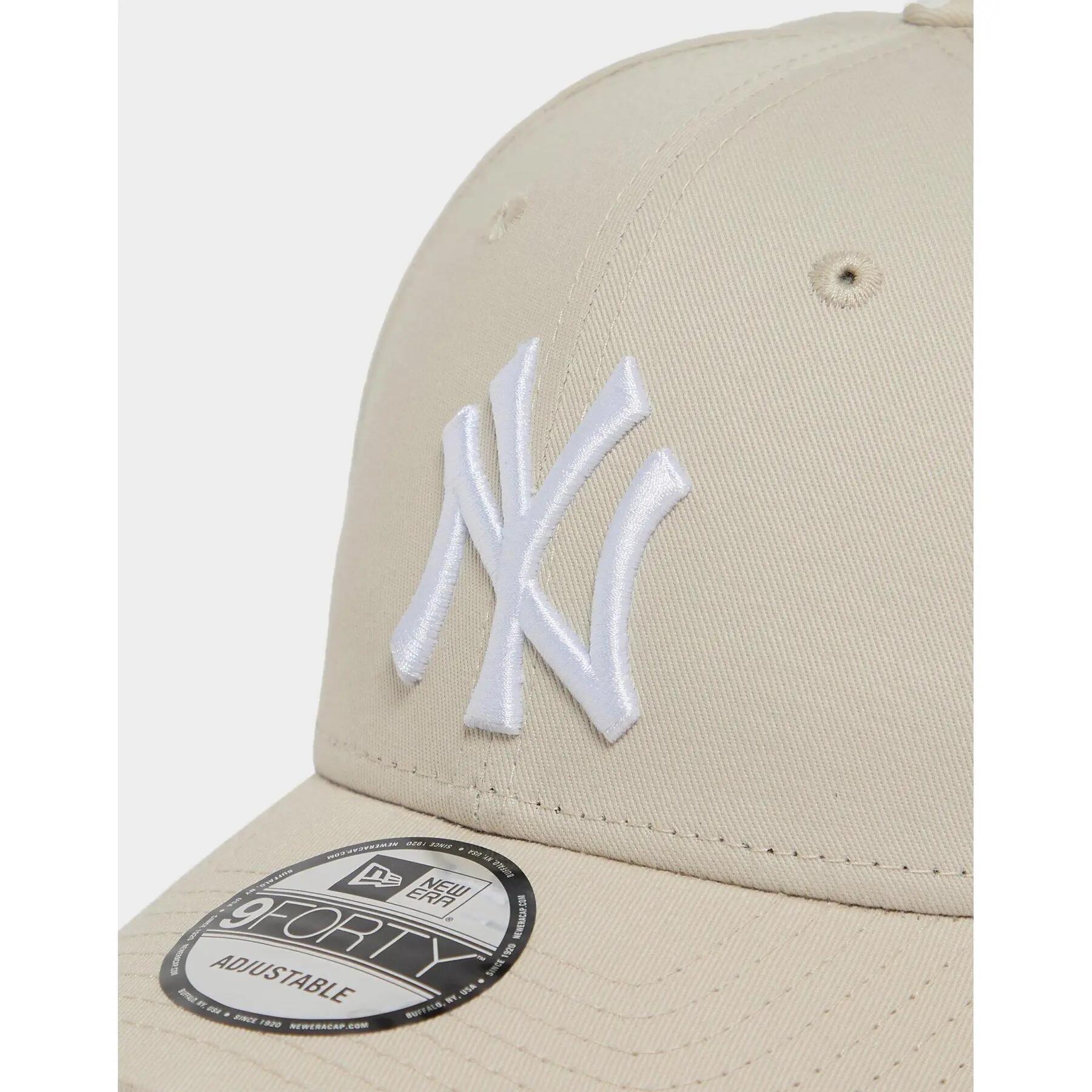 Bonnet New Era Modèle Nos League Ess Couleur Beige 4/7