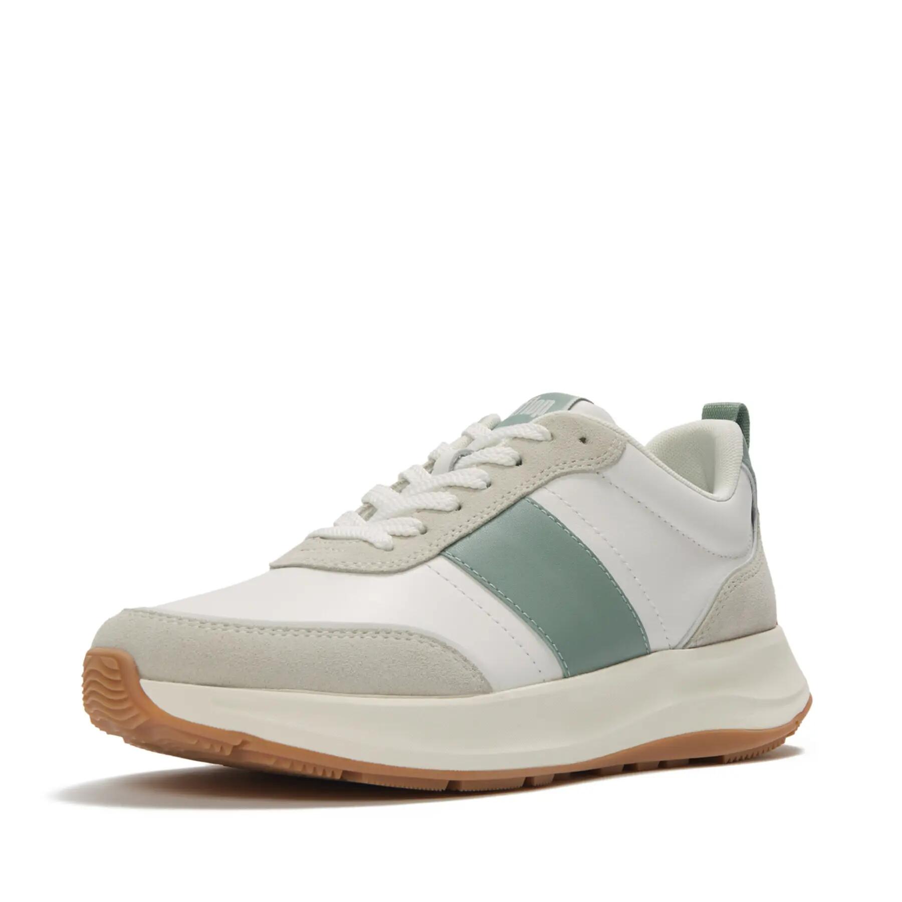Baskets en cuir/daim femme FitFlop F-Mode Flow 2/7