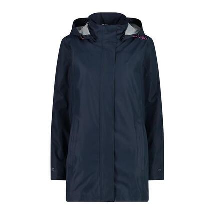 Veste imperméable à capuche avec boutons-pression femme CMP