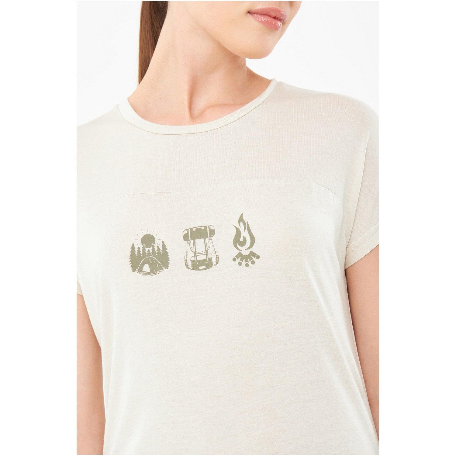 T-shirt damski VIKING Likelo Bamboo 6/7