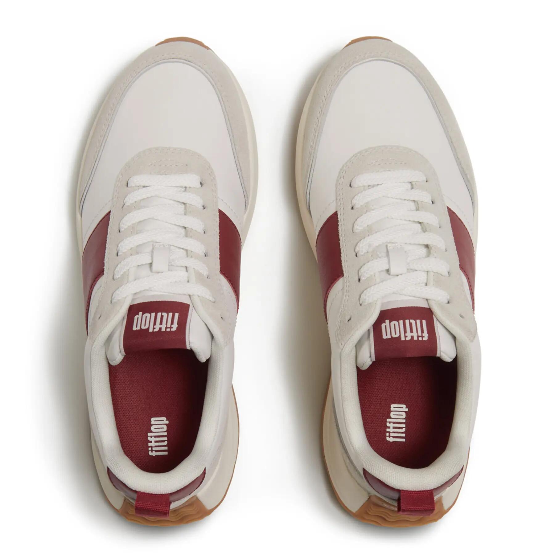 Baskets en cuir/daim femme FitFlop F-Mode Flow 3/7