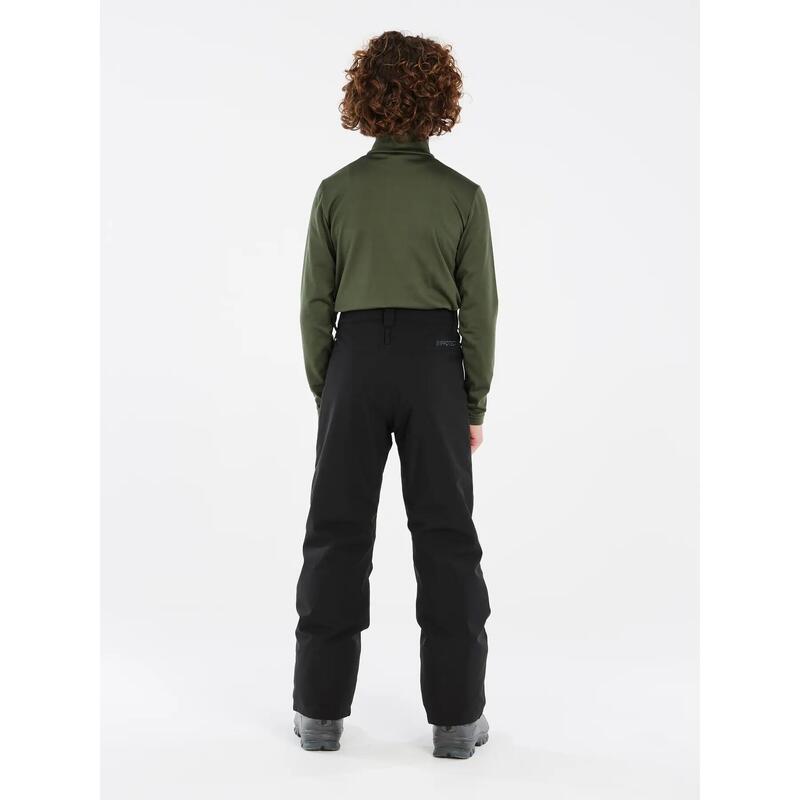 Pantaloni de schi Protest băieți, poliester negru
