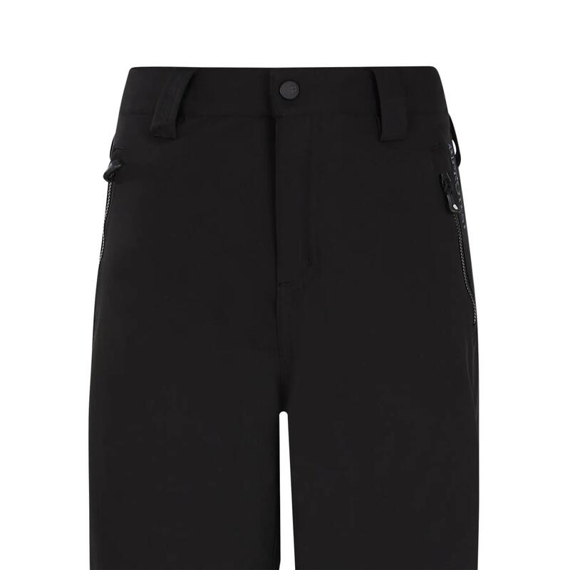 Pantaloni de schi Protest băieți, poliester negru