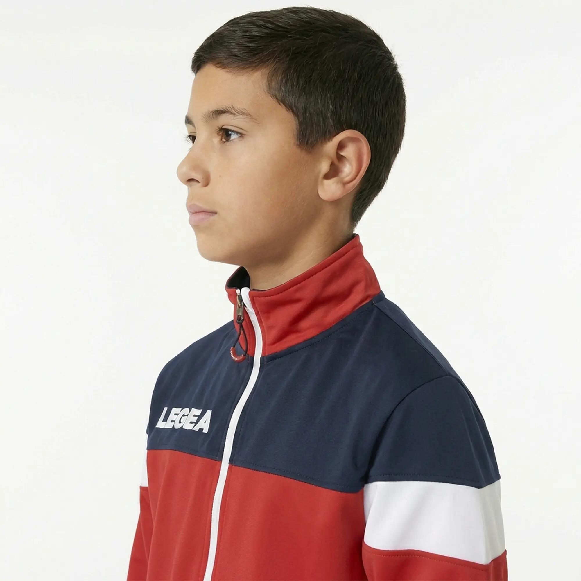 Giacca sportiva Bolivia rosso-blu Junior 3/7