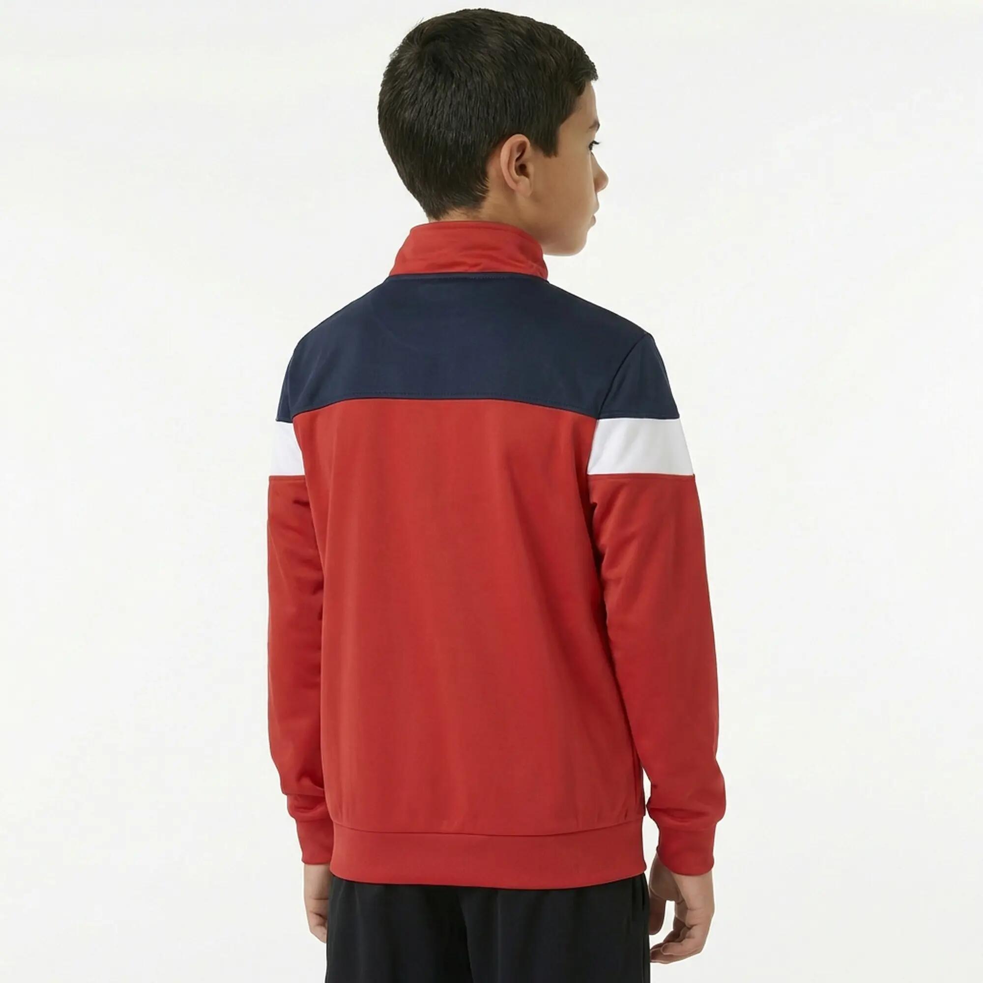 Giacca sportiva Bolivia rosso-blu Junior 2/7