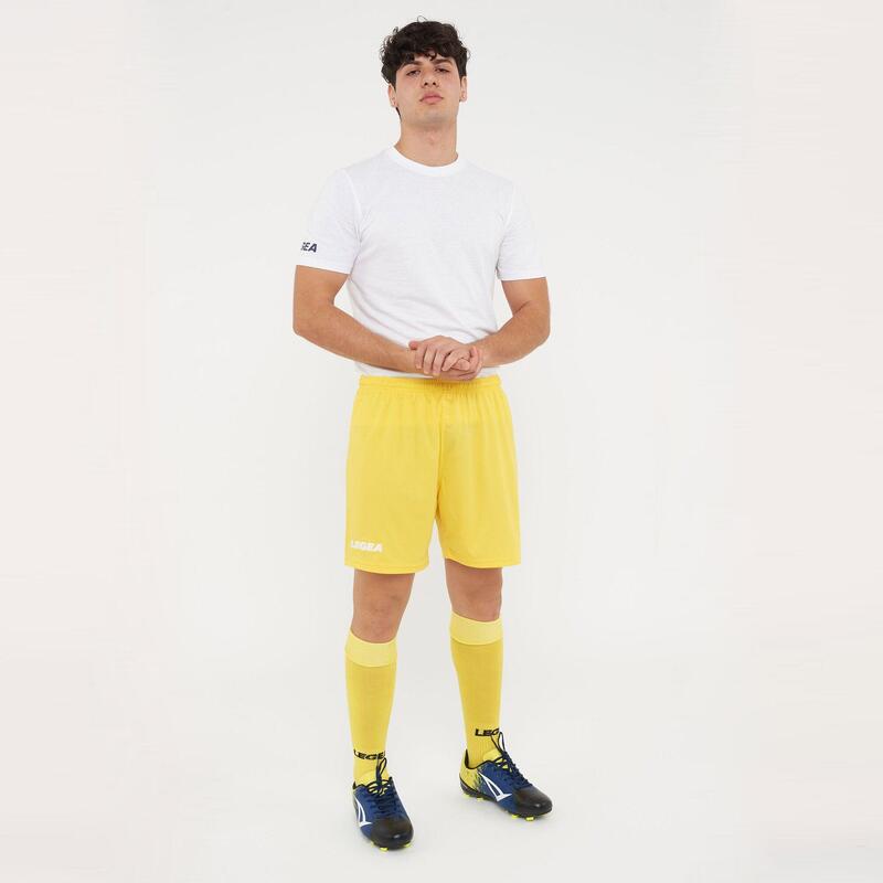 Șort de fotbal TAIPEI galben